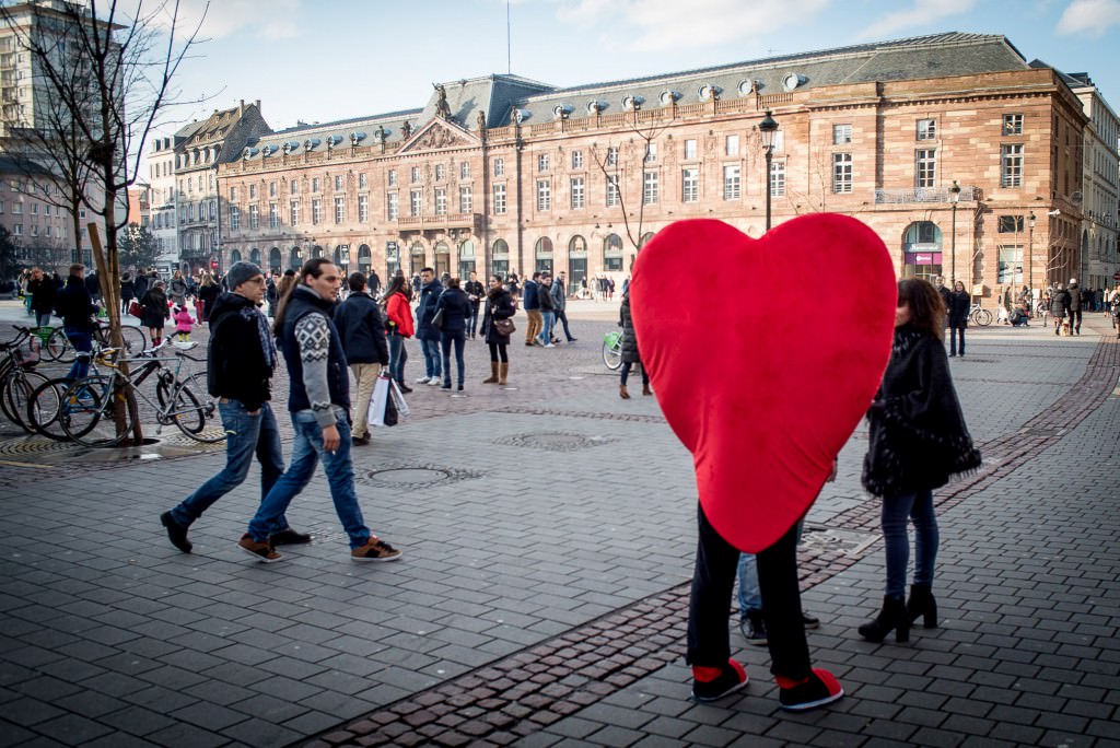 Valentinstag in Straßburg