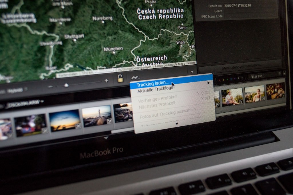 Laden des GPS-Tracks